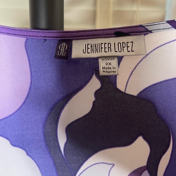 Jennifer lopez blouse size 2x - Picture 2 of 5